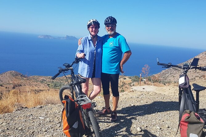 Discover the unknown side of Crete by E-Bike - Relaxing Swim at Ammoudara Beach