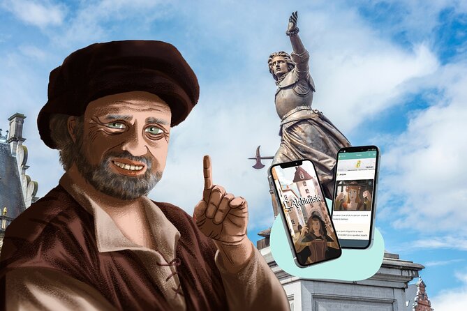 Discover Tournai while playing! Escape game - The alchemist - Starting Point at Place Crombez in Tournai