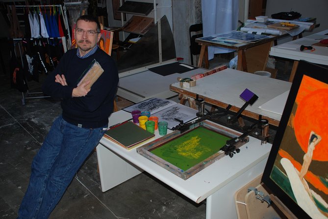 Discovering artistic screen printing - Discovering artistic screen printing in Venice for just $81.42