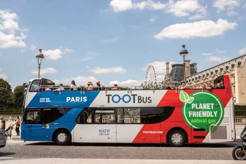 Disneyland Paris: Bus Sightseeing Tour in Paris - Hop-On, Hop-Off Bus System for Exploring Paris at Your Leisure