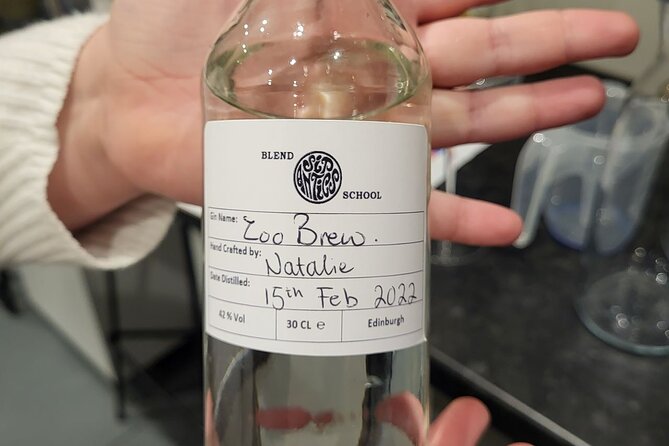 Distil a Bottle of Rum Experience in Edinburgh - Additional Tasting and the Final Product