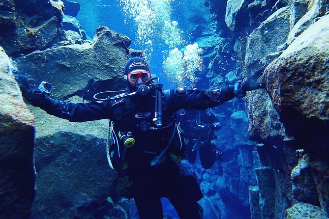Dive the Divide: Silfra Fissure Scuba Tour | Meet at Thingvellir - The Small Group Advantage and Guide Expertise