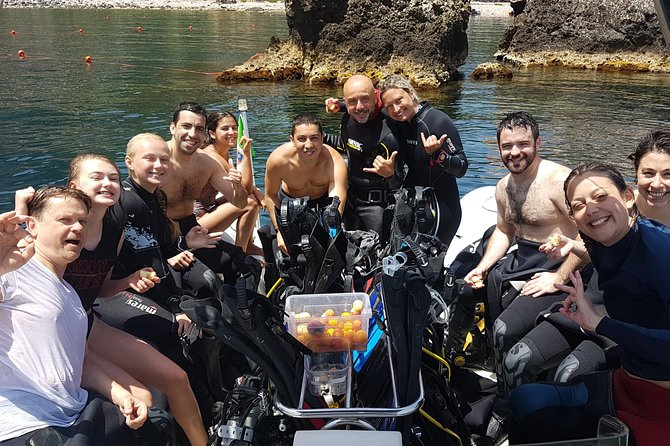 Diving for patented divers - Second Dive: Exploring New Underwater Spots in Taormina