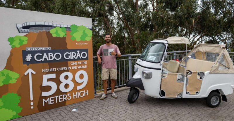 Do Funchal - Câmara de Lobos & Sky Walk Tuk Tuk Tour (2h30) - Visiting Cabo Girão: Europes Tallest Cliff and Skywalk