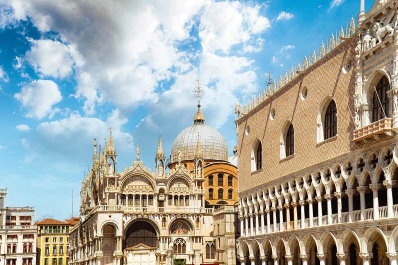 Doges Palace, New Prisons & St. Marks Basilica Guided Tour - Key Points