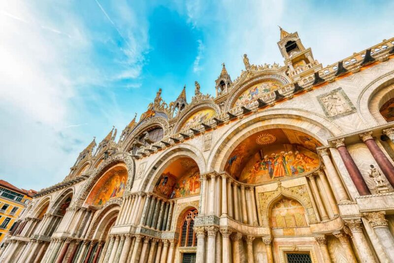 Doges Palace, New Prisons & St. Marks Basilica Guided Tour - Inside St. Mark’s Basilica: Mosaics and Artworks