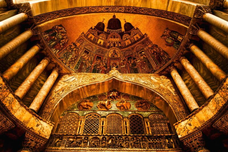 Doges Palace & St Mark's Basilica Entry + Campanile Options - The Basilica’s Golden Mosaics and Religious Art