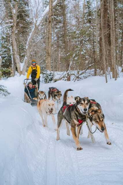 Dogsledding Upper Laurentians near Mont-Tremblant - Meeting Point and Access Details