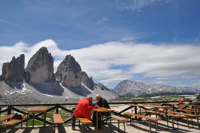 Dolomite Mountains and Cortina Semi Private Day Trip from Venice - Viewing the Tre Cime di Lavaredo: Iconic Mountain Peaks
