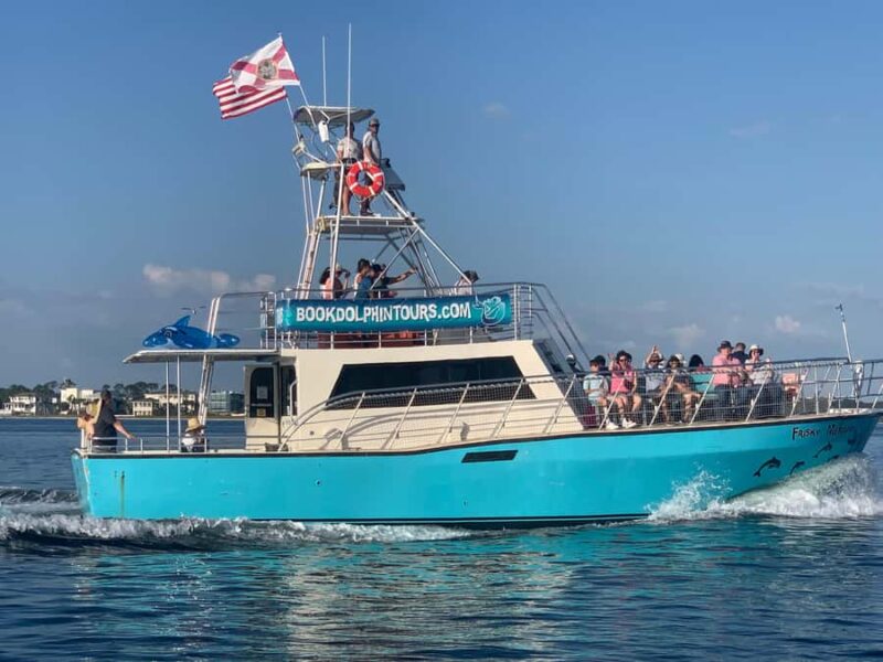Dolphin & Scenic Bay Sightseeing Cruise Up to 49, Pensacola - Onboard Music and Food Options