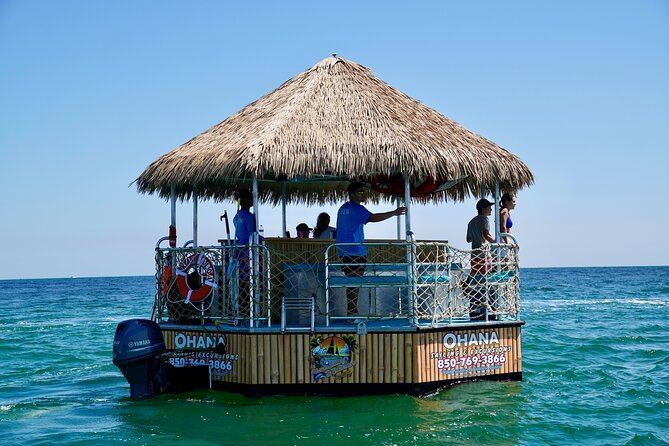Dolphin Sightseeing Tiki Boat Tour 90 minutes - Panama City Beach’s Largest Tiki Boat Lets You Relax in Style