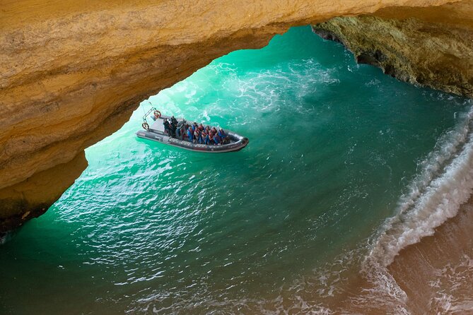 Dolphins & Caves on Rib Boat - Navigating the Algarve Caves and Coastline