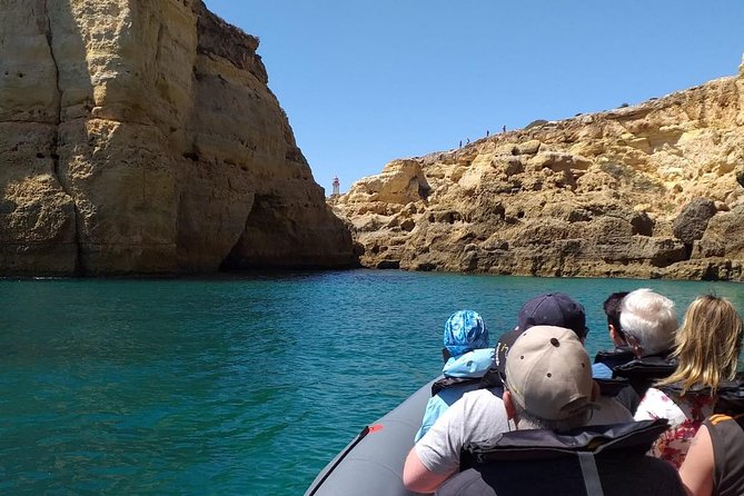Dolphins Search and Benagil Caves from Albufeira - Swimming Stops and Cave Exploration