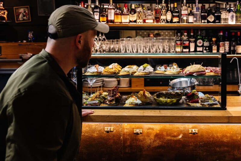 Donosti Pintxo Tour with Chef, Podcaster & Researcher - Ending with a Sweet Treat and Personalized Recommendations