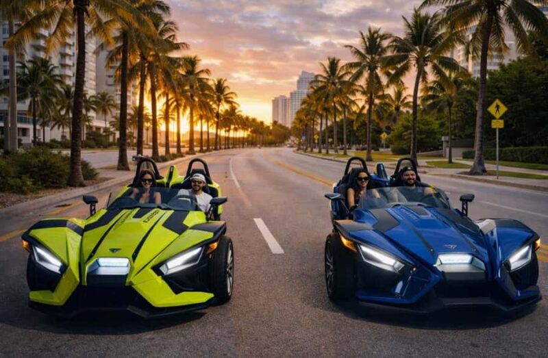 Dont Miss Out  4-Hour Slingshot Experience - Miami Neighborhoods Covered by the Service