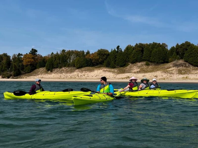 Door County: Cave Point & Whitefish Dunes Kayak Tour - Enjoying a Picnic Lunch and Lake Michigan Views
