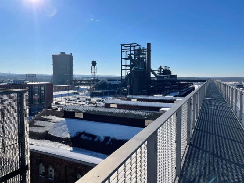 Dortmund: Skywalk and blast furnace scenery - Climbing the 99 Steps to the Skywalk