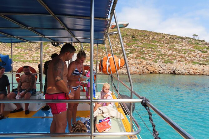 Dory's Glass Bottom Boat Adventure in Pserimos and Pserimos Beach - Comfortable Boat Amenities and Crew