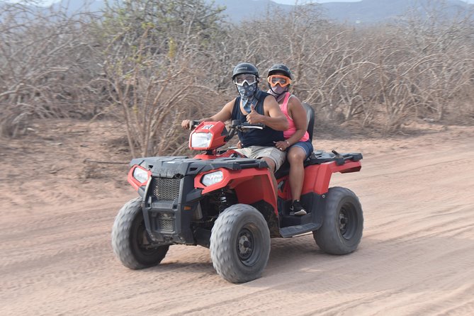 Double ATV Migriño Beach & Desert - Safety Equipment and Comfort Measures Included