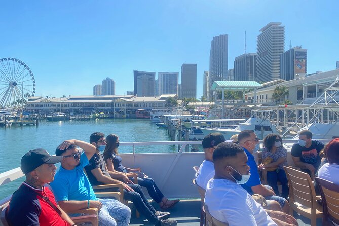 Double Decker City tour & 75 Min Miami Cruise Millionaire homes - Experiencing Miami’s Nightlife and Design Districts