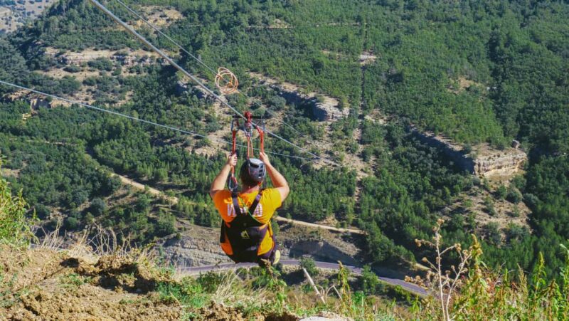 Double Vertigo Zipline Tour in Cantavieja - Key Points