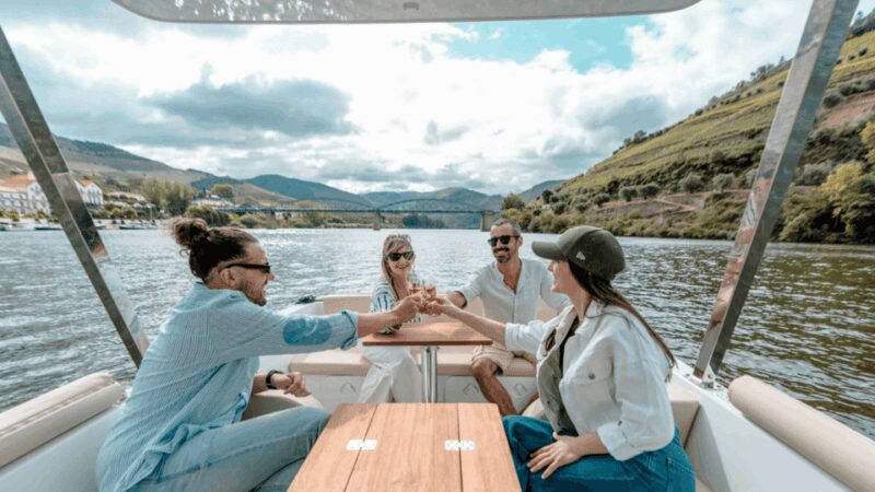 Douro Valley : Exclusive and Sustainable experience - Solar-Powered Boat Ride on the Douro River with Wine Tastings