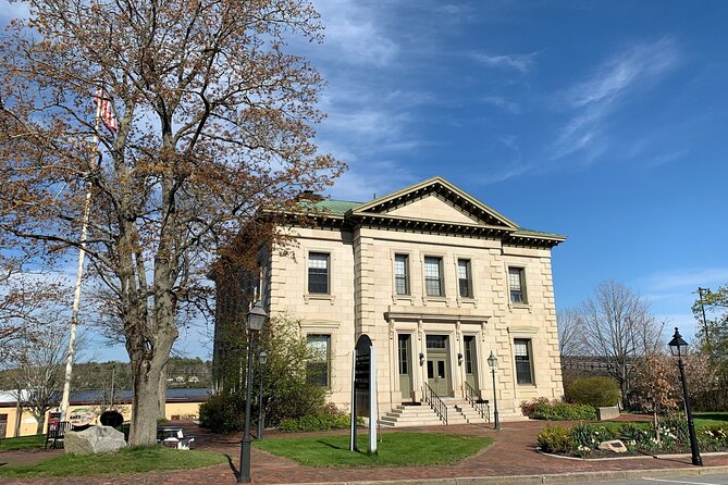 Downtown Bath, Maine and The City of Ships Walking Tour - The Kennebec River and Waterfront Views