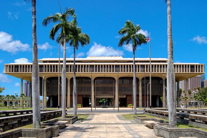 Downtown Honolulu Self Guided Walking Audio Tour - Honolulu Hale and the Political Shift Post-1881