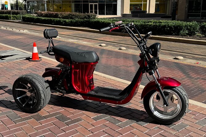 DownTown Houston Premium Trike 2 Seater Self Guided Tour - Flexibility and Cancellation Policy