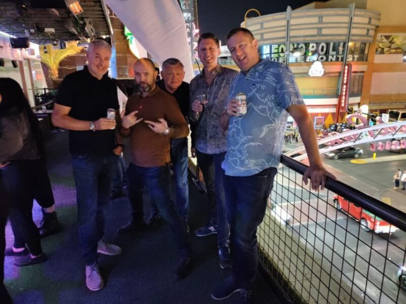 Downtown Las Vegas: Bar Crawl on Fremont St. - Walking Through Fremont Street Experience