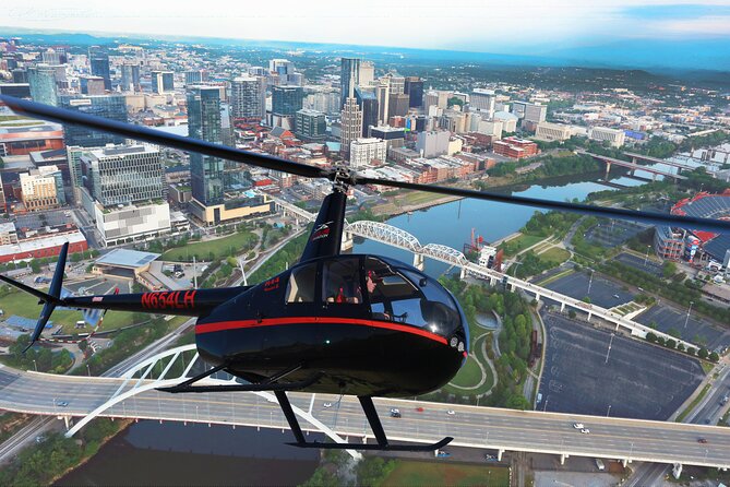 Downtown Nashville Helicopter Tour - Key Points