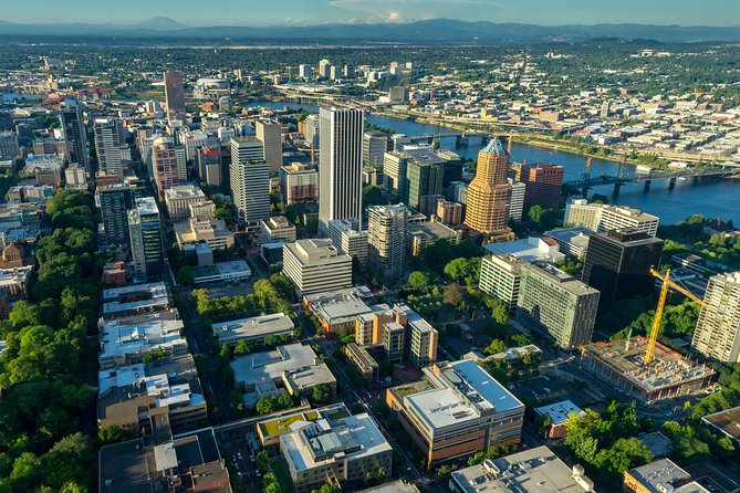 Downtown Portland Air Tour by Envi Adventures - Scenic Photos of Downtown Portland and the Willamette River