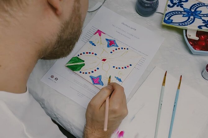 Downtown Porto Tile-Painting Workshop with Porto Wine  Bainharia - What’s Included: Materials, Drinks, and Porto Wine