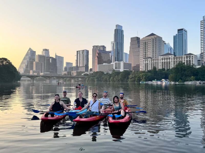 Downtown Sunset Tandem Kayak with 1.5M Bats - Discover the Downtown Sunset Tandem Kayak with 1.5 Million Bats in Austin