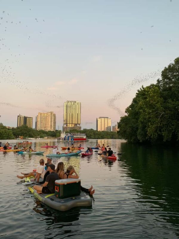 Downtown Sunset Tandem Kayak with 1.5M Bats - Key Points