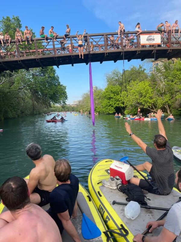 Downtown Sunset Tandem Kayak with 1.5M Bats - From Golden Hour to Night Paddle
