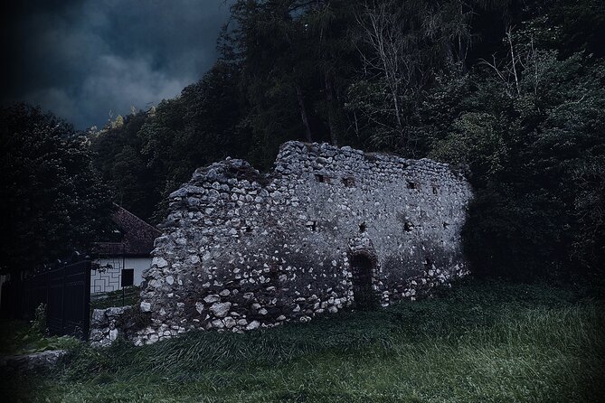 Draculas Tour Vampires, Ghosts and Haunted Places in Bran - The Weeping Willow Tale in Bran Park