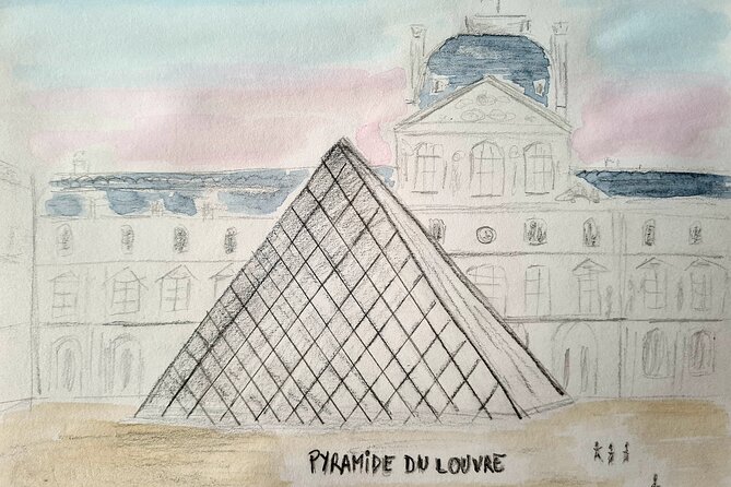 Drawing workshop/creative notebook & cultural walk in the Tuileries - The Experience Provider: iN ARTS