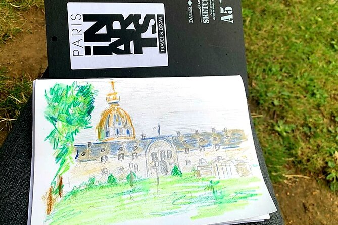 Drawing workshop/creative notebook during a walk from the Invalides to the Petit Palais - The Artistic Techniques Addressed During the Walk
