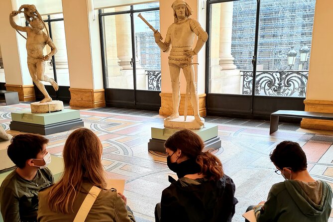 Drawing workshop/creative notebook during a walk from the Invalides to the Petit Palais - Practical Details: Meeting Point, Weather, and Group Size