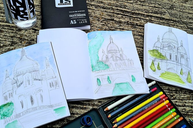 Drawing workshop / creative notebook during an unusual walk in Montmartre - Logistics: Meeting Point and Group Size