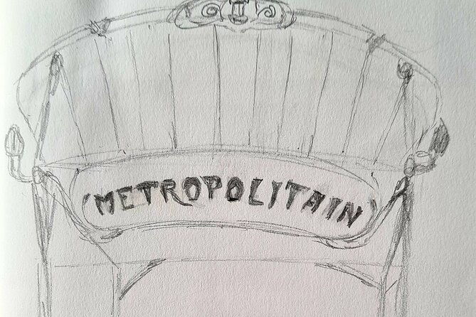 Drawing workshop / creative notebook during an unusual walk in Montmartre - Art Supplies and Accessibility