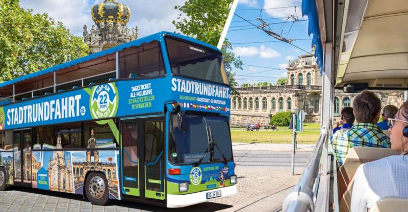 Dresden: 1-Day Hop-On-Hop-Off Bus Tour - Visiting the Zwinger and Its Gardens