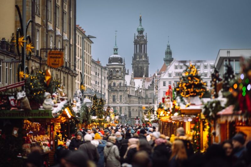Dresden: Advent Tour with Stollen Tasting and Mulled Wine - Exploring Dresden’s Three Most Beautiful Christmas Markets