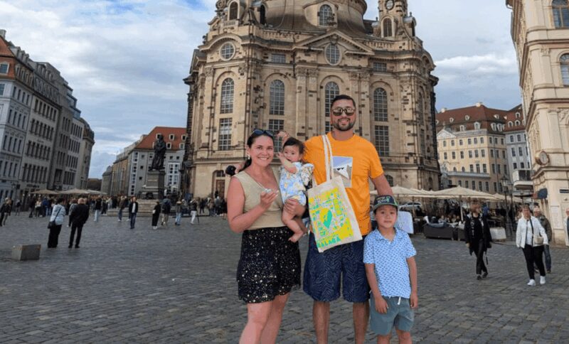 Dresden Sightseeing Treasure Hunt - Navigating Dresden with the Golden GPS Compass