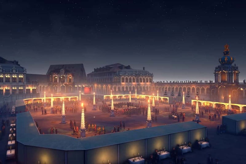 Dresden: Time travel with virtual reality elements - Dresden’s Virtual Time Travel: A 45-Minute Journey into the Baroque Era