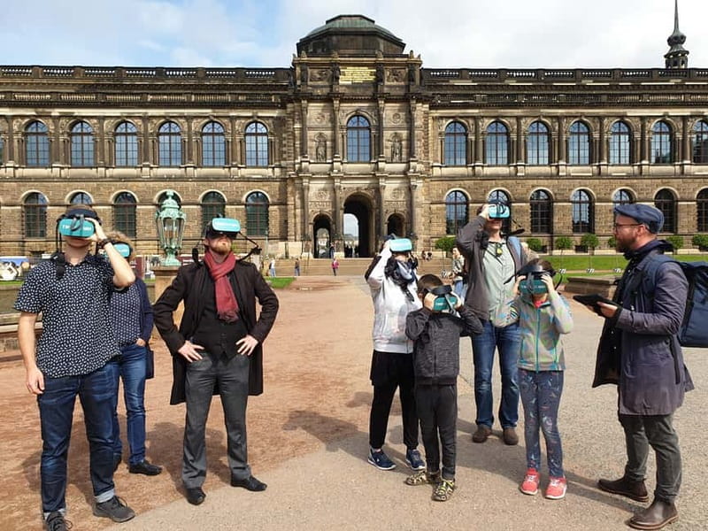 Dresden: Walking Tour with Virtual Reality elements - Seeing Dresden’s Transformation at Postplatz and the Old Market Square