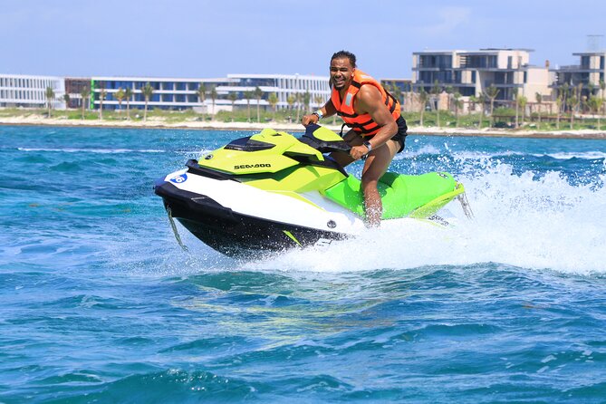 Drive a Waverunner in the beautiful Maroma Beach with transport - Key Points