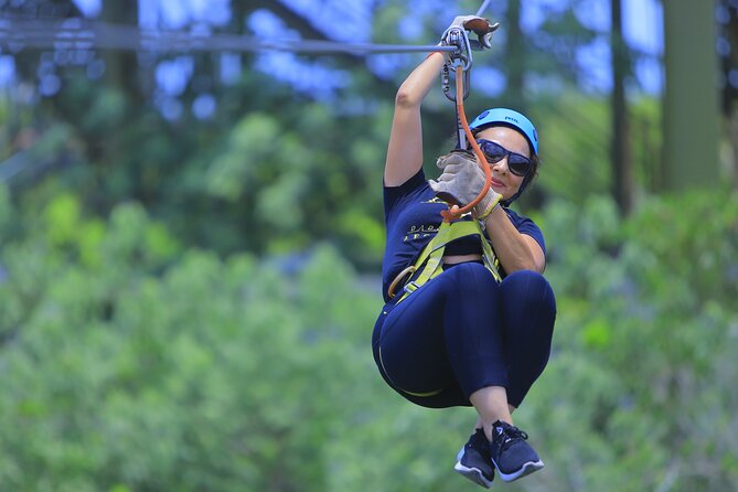 Drive an ATV in middle of the Jungle. Ziplines & cenote included. - Flying Over the Jungle: Ziplining with Stunning Views