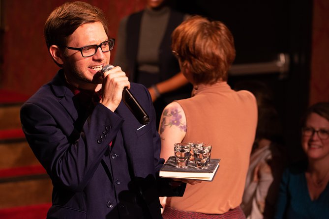 Drunk Shakespeare Ticket  Chicago - The Drinks and Snacks Available During the Show